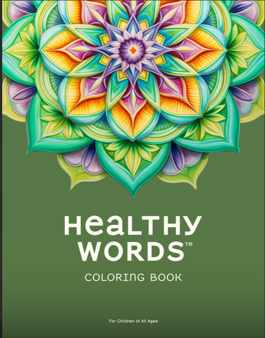 Healthy Words® Coloring Book