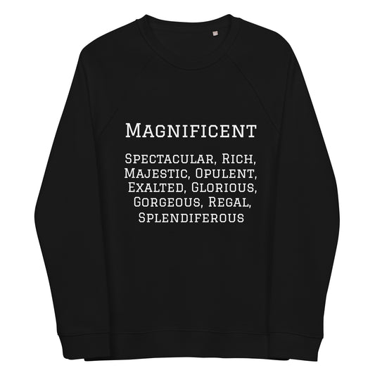 Healthy Words® "magnificent" sweatshirt