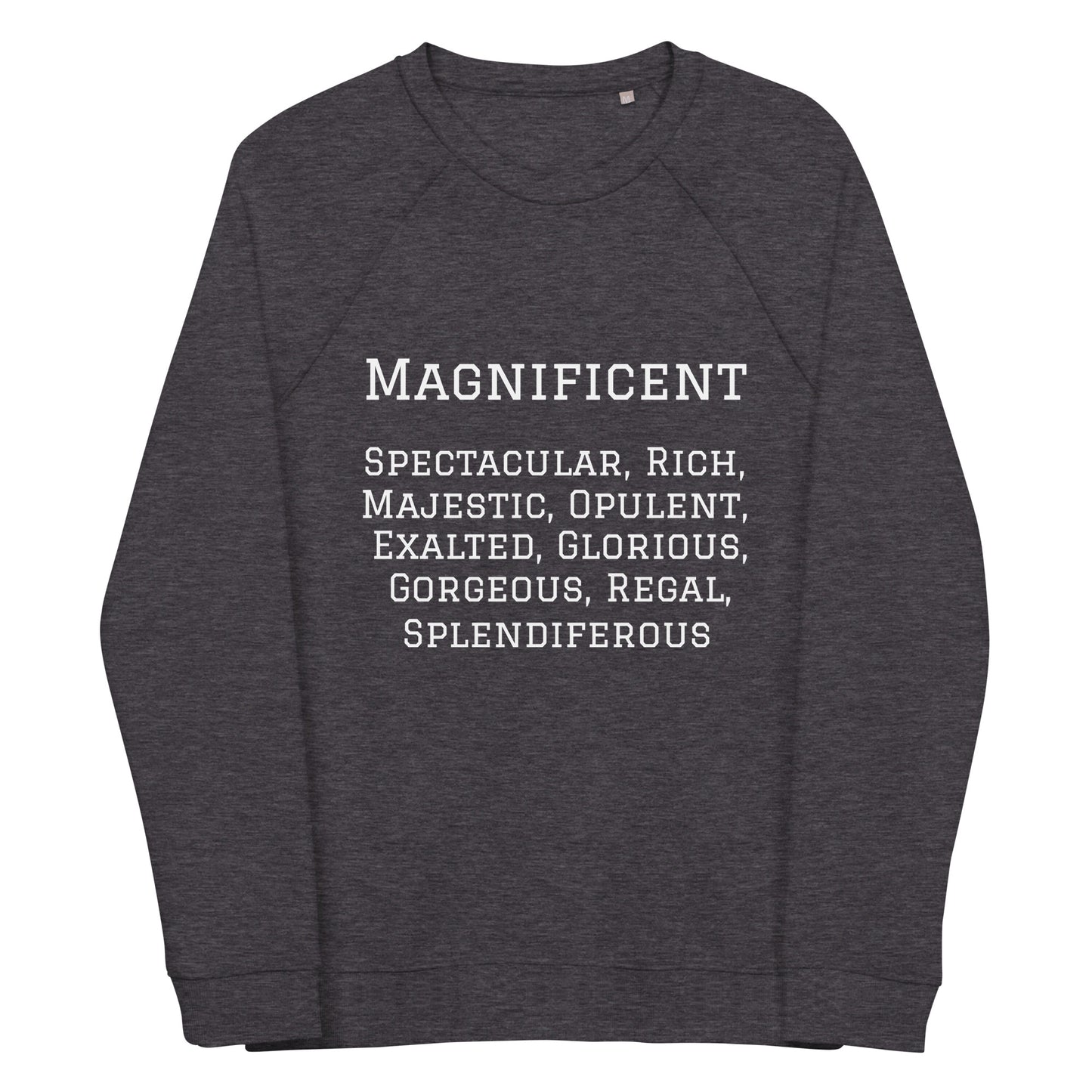Healthy Words® "magnificent" sweatshirt