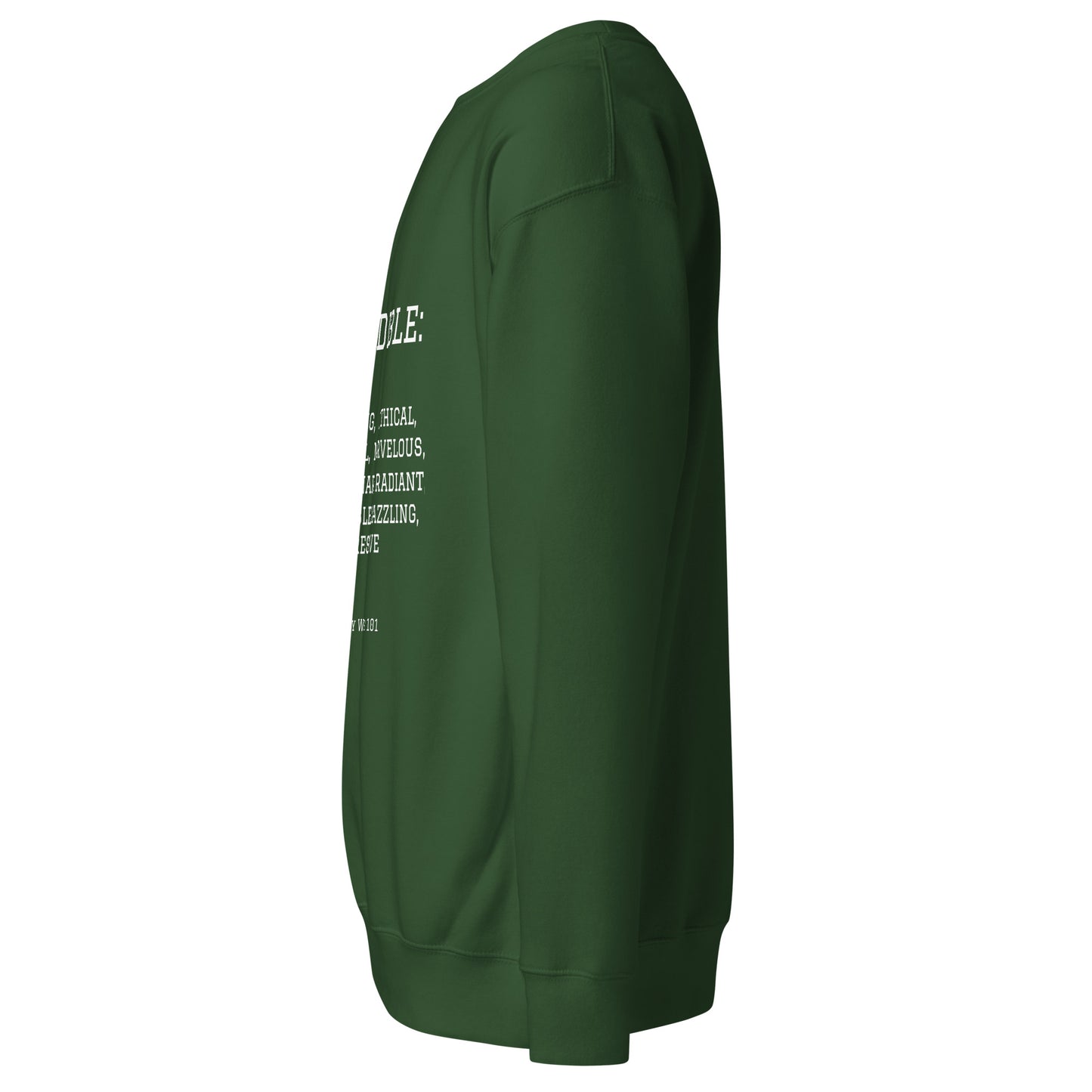 Healthy Words® "incredible" Sweatshirt