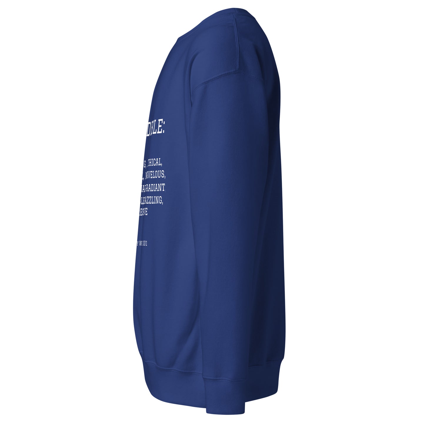 Healthy Words® "incredible" Sweatshirt
